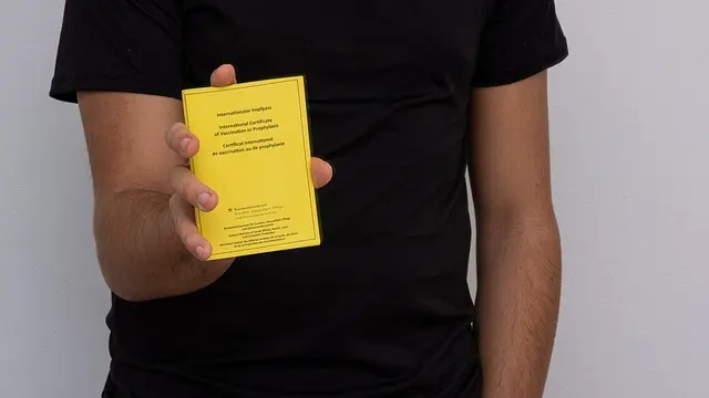 Cartilla de vacunación internacional, fiebre amarilla