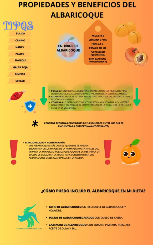 Propiedades y beneficios de albaricoque, recetas, como comerlos