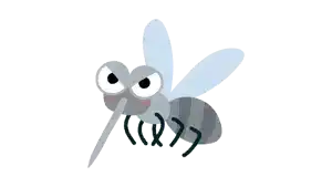 Mosquito sobre la piel humana, transmisor de enfermedades como dengue, malaria, chikungunya, fiebre amarilla y virus del Nilo Occidental.