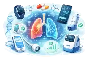 La tecnologia mejora la vida de personas con problemas respiratorios, patológias respiratorias que mejoran gracias a la tecnología, mejora de la calidad de vida de gente con enfermedades, respiratorias